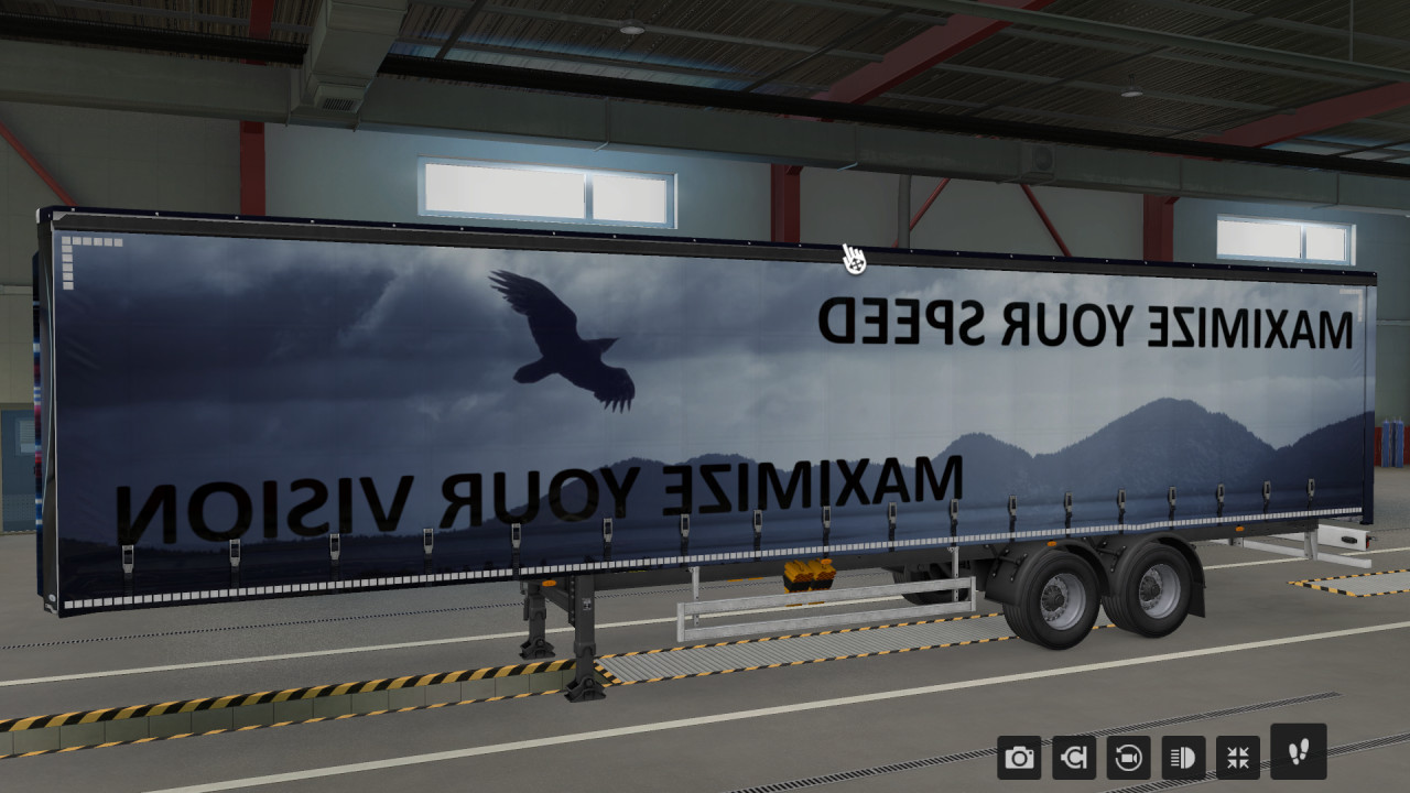 Maximize Your Speed Maximize Your Vision Trailer Skin